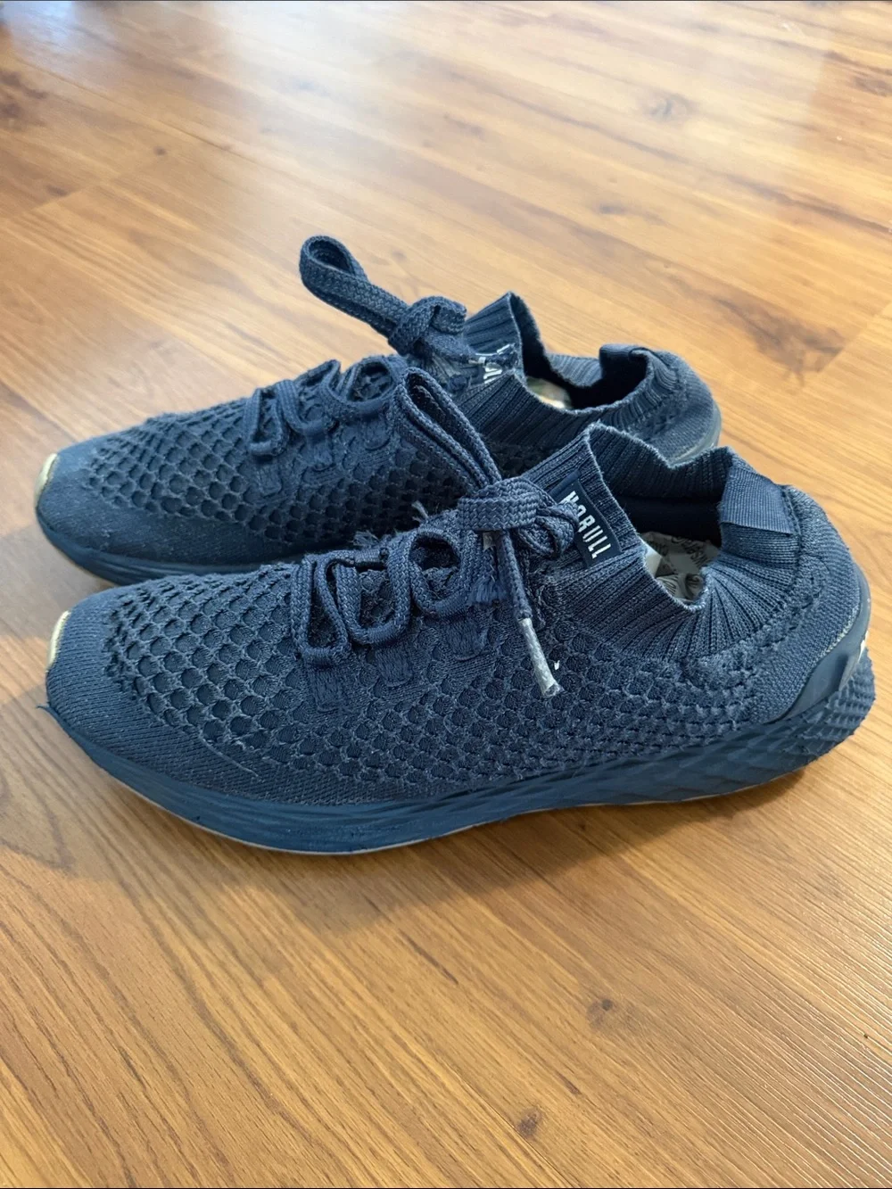 NOBULL Knit Trainer Sneakers in Dark Blue